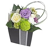 フラデコ　プリザーブドフラワー　『大切なお仏壇に、彩りをもたせる仏花』　想（こころ）