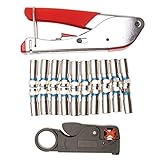 lglobalbuy　同軸ケーブル用 コネクタ圧縮クリンパ RG6 RG11 RG59 RCA同軸ケーブル 圧着機 圧縮ツール