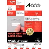 エーワン ラベルシール ハイグレードタイプ 95面 20シート 75295