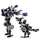 キッズ教育玩具Gudi Building Bricks Transforms into恐竜またはロボットSmall Figures for Toddlers ABSセット( 299pcs )