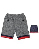 【子供服】 KID BOW (キッドバウ) 杢天竺裾切替５分丈パンツ 80cm～130cm N35078