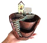 【19blue】 植木鉢 プランター ガーデニング フラワーポット デコレーション (ノーマル)