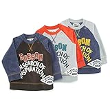 【アウトレット】 Bobson トレーナー(80～130cm) キムラタンの子供服 ネイビーブルー 90 ( 77165x77665-144 )