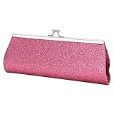 best-topshop Giltterハンドバッグレディースガールズ、金属チェーンコイン電話バッグfor Weddingショッピング日イブニングカクテルパーティー学校アウトドア 20x8x4cm/7