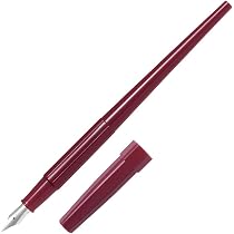 Amazon | PILOT 万年筆 デスクペン EF(極細字） レッド 黒 PDPP70REF