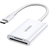 UGREEN SDカードリーダー USB Type C 3.1 UHS-II SDXCカード専用 SD4.0 312MB/S高速 uhs2 カード リーダー OTG機能付き UHS-IおよびSDXC/SDHC/SDカードと後方互換性あり