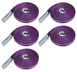 SEIKOH スリングベルト 5本セット 6m 幅25mm 使用荷重1000kg ナイロンスリング 吊上げ 牽引