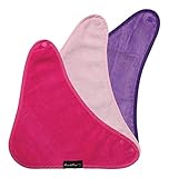 Bandana Wonder Bib, 3 pack - Hot Pink, Purple, Baby Pink by Mum2Mum [並行輸入品]