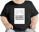 Indecision オーガニックベビーTシャツ 12 - 18 Months