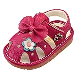 Zhhlaixing Toddler Sandals Soft-Soled Bow tie Shoes