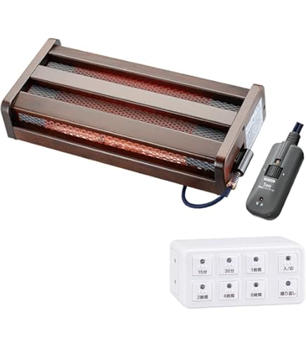 Amazon.co.jp: メトロ 木枠フットヒーター 幅49cm×奥行22cm×高さ11cm 1