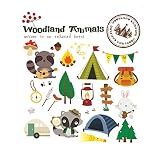 Winhappyhome動物Camp壁アートステッカー用キッズ部屋リビングルームコーヒーショップ取り外し背景装飾デカール
