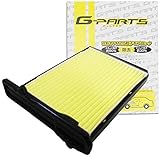 G-PARTS エアコンフィルター （ダイハツ／ミラ） 未装着車用フレーム付 LA-C801S 【型式：L700S・700V・710S・710V・701S・711S 初年：98/10-04/10】