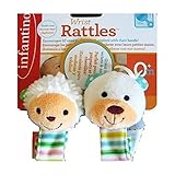 Infantino Wrist Rattles - Lamb and Bear by Infantino [並行輸入品]