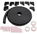Edge and Corner Guards, For Baby Safety (15 ft edge guard+8 corner guards) [並行輸入品]