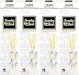 【まとめ買い】サワデー 香るスティック つめ替用 パルファムブラン(70mL)×4個