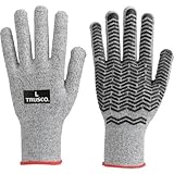 トラスコ中山:TRUSCO すべり止め付耐切創手袋 NR ＃5 M TCRAG-5NR-M 型式:TCRAG-5NR-M