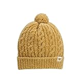 [ミキハウス] MIKIHOUSE 【ミキハウス(ベビー)】 ボンボン付きニットフード （42-46cm） 43-9202-350 ベージュ