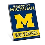 NCAA Michigan Wolverinesイーゼルサイン、8 x 10インチ、マルチ