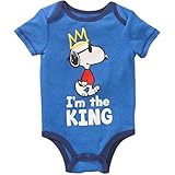 Peanuts SHIRT ベビー・ボーイズ カラー: ブルー