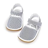 PUERI シューズ　ベビー　ファーストシューズ　ベビー靴　サンダル　滑り止め 綿　レース付き　春夏秋（0-18ヶ月） (S, ブルー)