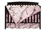 Carstens Real Tree AP Camo 3-Piece Crib Sheet Set, Pink by Carstens