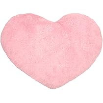 ハート模様 フリースクッション ピンク ハート模様 フリースクッション ピンク フリースハート