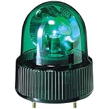 パトライト 小型回転灯 DC24V 緑 SKH-102A-G