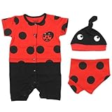 BLOC テントウムシロンパース LADY BUG 70