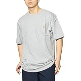 [カーハート] Tシャツ メンズ 大きいサイズ 半袖 胸ポケット [並行輸入品]