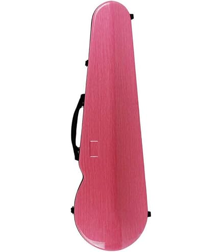 ピンク!! バイオリンケース 4/4サイズ ハードケース フライトケース 頑丈 バイオリン ハードケース 4/4サイズ 軽量 頑丈 フライトケース