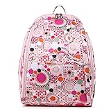 Babyhugs? 4pcs Ultra Light Nappy Changing Diaper Backpack Rucksack Bag - Spotty Dotty Pink by BabyHu