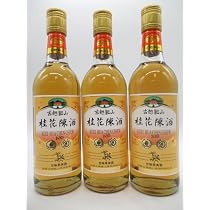 Amazon.co.jp: 【3本セット】 古越龍山 桂花陳酒 500ml×3本 : 食品