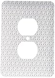 3dRose LLC lsp_24649_6 Clear Diamond Rhinestone Gem Print, 2 Plug Outlet Cover by 3D Rose (Home Impr
