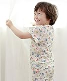【あるこんたるこん】 オーガニックコットン ベビー キッズ ルームウェア ヨット 男の子 パジャマ ガーゼ (120)