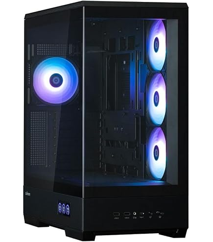Amazon | ZALMAN P60 Black ミドルタワー型PCケース CS9477 | ZALMAN