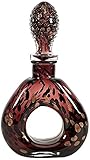 IMAX 73213 Elegant Amari Glass Bottle with Stopper, Small