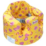 Bumbo バンボ ベビーソファ 専用カバー "カバーアップ" 【正規総輸入元】汗を吸収&さらさら感アップ 赤ちゃんご機嫌 イエローハート