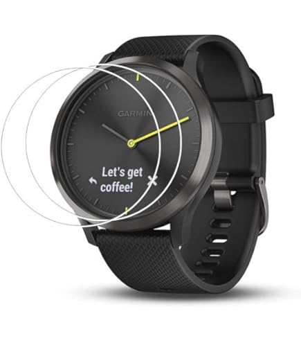 Amazon | Zshion for Garmin Vivomove 3S ガラスフィルム 強化ガラス