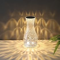 Amazon.co.jp : クリスタルランプ クリスタルテーブルランプ