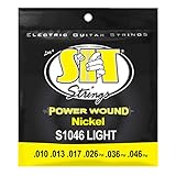 SIT STRINGS エスアイティストリングス エレキギター弦 PowerWound Light S1046 .010-.046 【国内正規品】