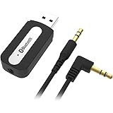 カシムラ(Kashimura) BluetoothミュージックレシーバーUSB電源 簡単ワイヤレス化 φ3.5ステレオ端子ケーブル約1m付属 NBL-51