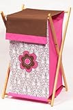 Bacati - Damask Pink/chocolate Hamper by Bacati [並行輸入品]