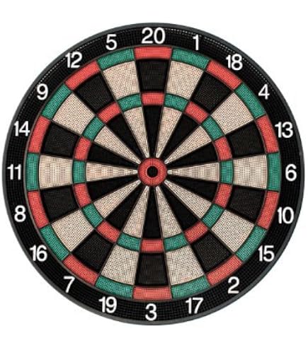 Amazon | D.craft ダーツボード Professional Board SATURN Green/Red