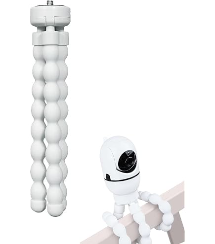 Nest Cam 2台セット ホワイト 室内用　台座 Amazon | Google Nest Cam 屋外または屋内用フレキシブル三脚2個パック