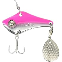 ＃6　ウォーターランド　NEWボディースピンソニック　ブラスターソニック WaterLand ウォーターランド スピンソニック 6.5g ダブル ブルー