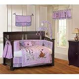BabyFad Jungle Girl 10 Piece Baby Crib Bedding Set by BabyFad