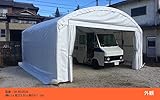 【SHELLDOMEシェルドーム】バーチカルタイプ6ｘ6【SH-RO2020】 テント倉庫　パイプ車庫　ガレージ