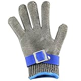 耐久性のある品質の安全カットスタブ耐性ステンレスメタルメッシュブッチャーグローブ