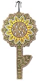 DEMDACO Radiant Sunflower Wall Decor, 21-Inch 38-Inch [並行輸入品]